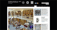 Desktop Screenshot of eurekabooksellers.com